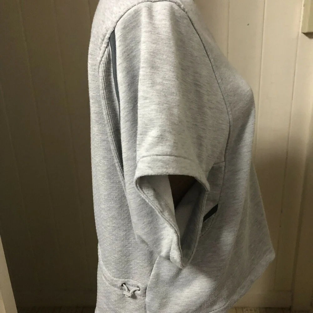 NIKE x JFS sz M Gray Short Sleeve Pullover Sweatshirt Top